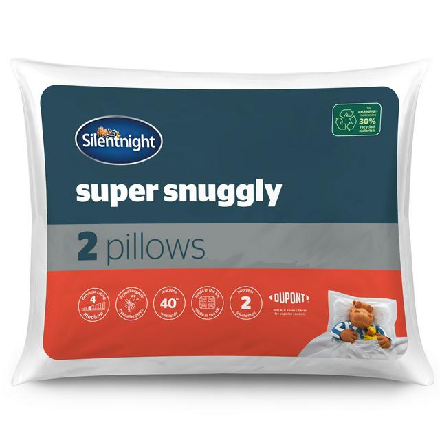 Sainsbury’s Silentnight Super Snuggly Pillow Pair