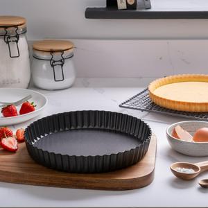 Habitat 23cm Non Stick Carbon Steel Quiche Tin - gallery image 2
