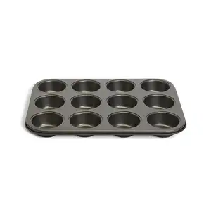 Habitat 12 Cups Non Stick Muffin Tray