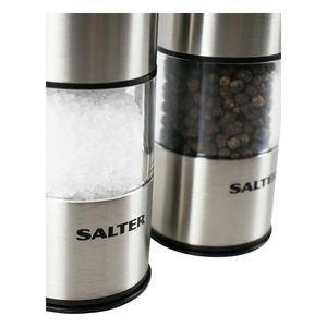 Salter Electronic Stainless Steel Mill Set - Silver - gallery image 3