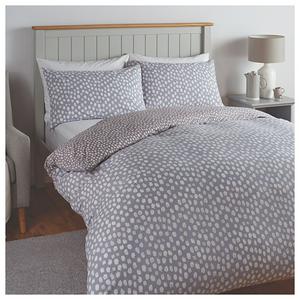 sainsburys grey spot duvet cover