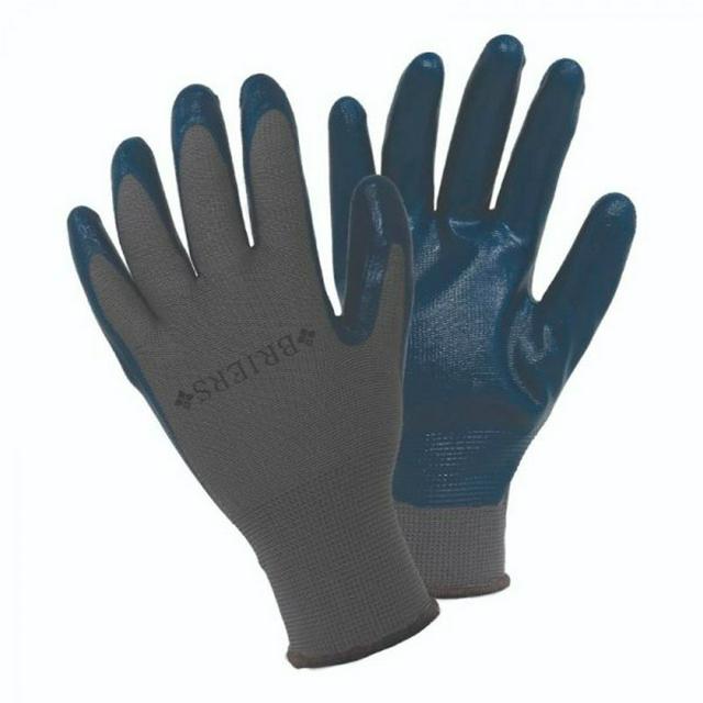 Briers Large Seed & Weed Plain Gloves - Blue