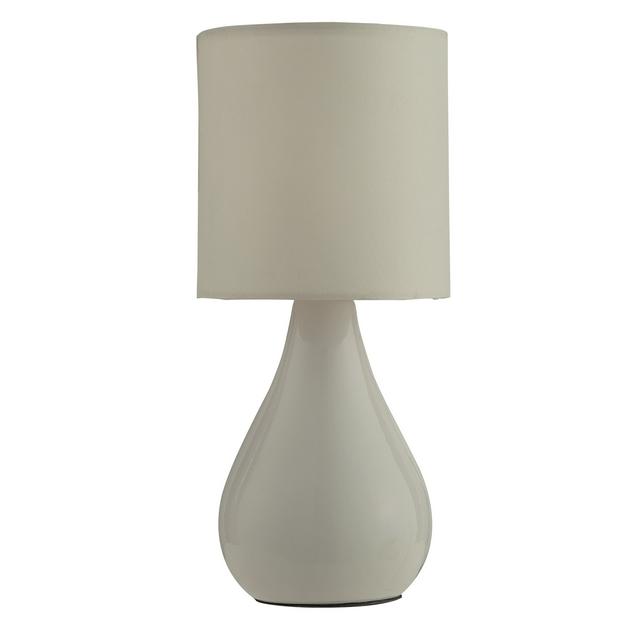 Home Cream Ceramic Table Lamp, Cream Table Lamps