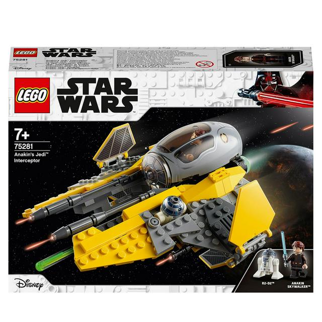 Lego Star Wars Anakin S Jedi Interceptor Toy 75281 Sainsbury S