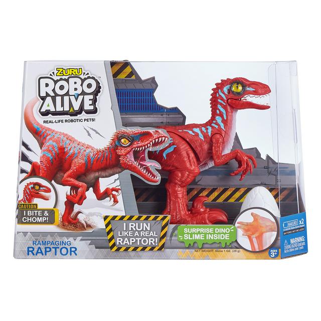 Robo Alive Rampaging Raptor Dinosaur 