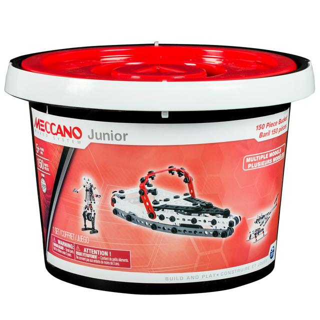 meccano 150 piece bucket