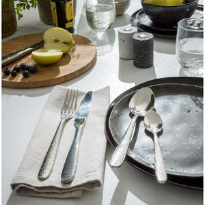 Habitat Hammered Cutlery Set 16pc - gallery image 2