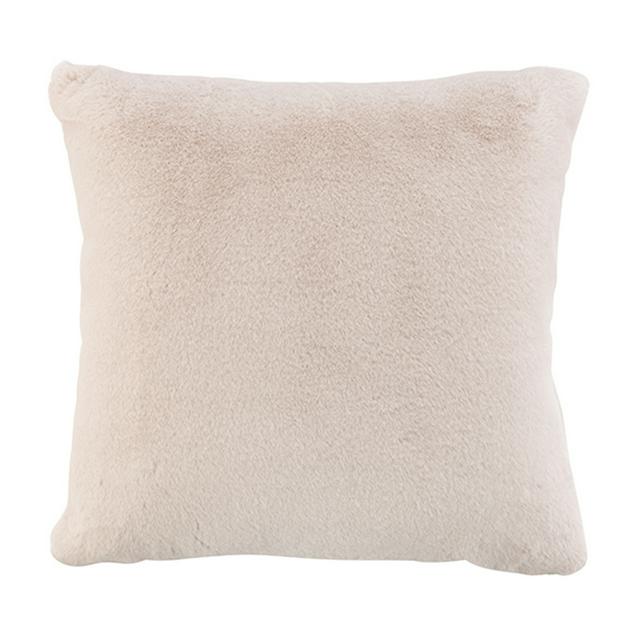 125x150cm Sainsbury White Faux Fur Throw Sainsbury's Bedding