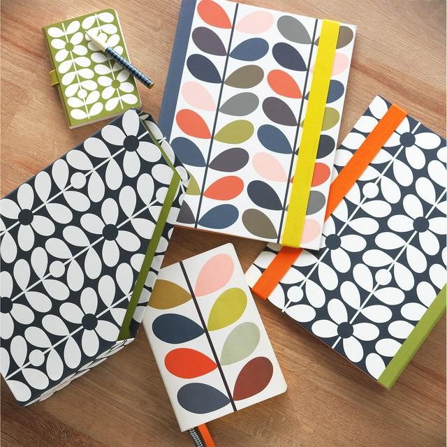 Orla Kiely A6 Notebook And Pen Sainsbury S