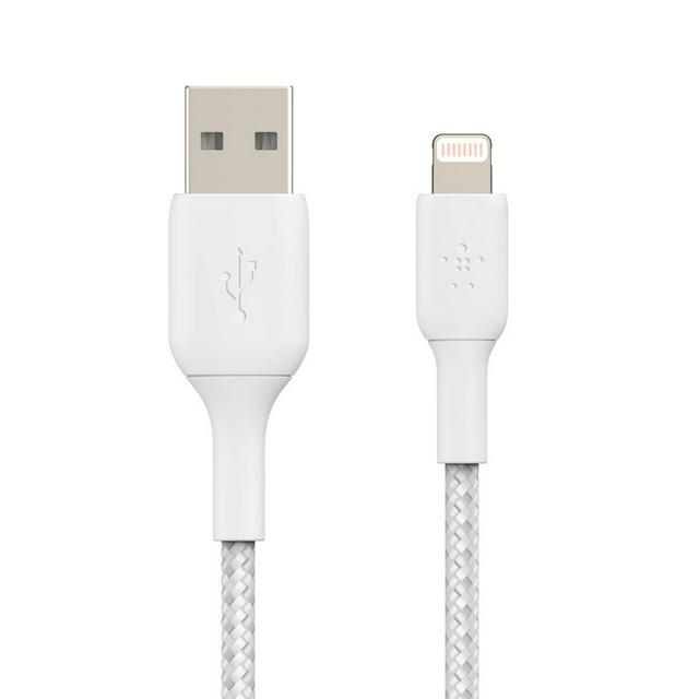 Belkin Braided A-Ltg White 2M