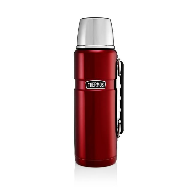 Thermos Stainless King Flask Red 1 2l Sainsbury S