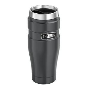 Thermos Stainless King Travel Tumbler 470ml - Gunmetal Grey - gallery image 2