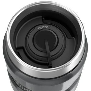 Thermos Stainless King Travel Tumbler 470ml - Gunmetal Grey - gallery image 4