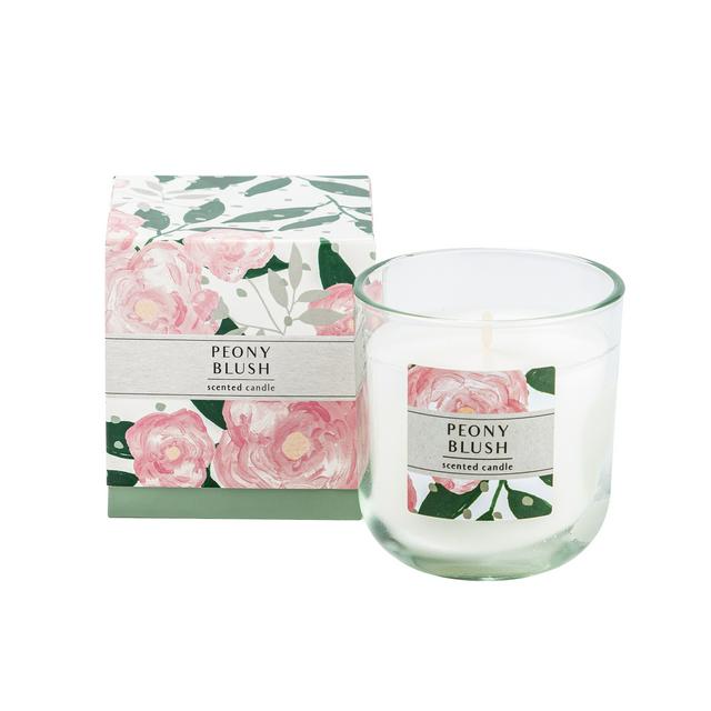 peony blush candle