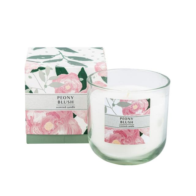 peony blush candle