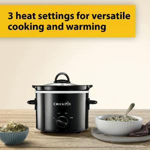 Crockpot 1.8L Slow Cooker - Black - gallery image 3