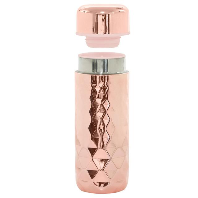 Rosegold Diamond Coffee Flask - gallery image 1
