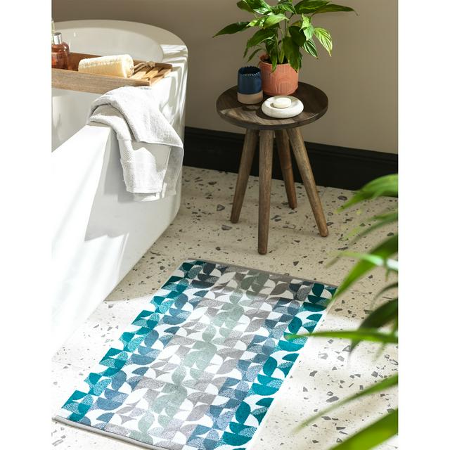 Buy Habitat Brights Geo Tufted Cotton Bath Mat - Multicolour