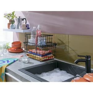 Habitat Pack of 2 Storage Baskets with Label Slot - gallery image 3