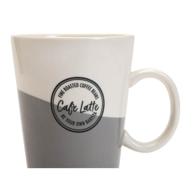 Habitat Glass Latte Mug