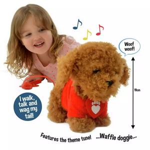 Walkies With Waffle The Wonder Dog Soft Toy - gallery image 2