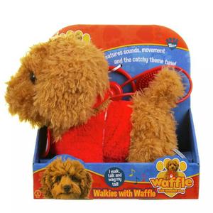 Walkies With Waffle The Wonder Dog Soft Toy - gallery image 4