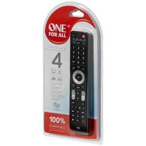 One For All Evolve Urc7145  Tv Universal Remote Control 4 Devices - gallery image 3
