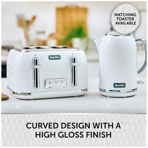Breville VKT117 Curve Kettle - White and Chrome - gallery image 5