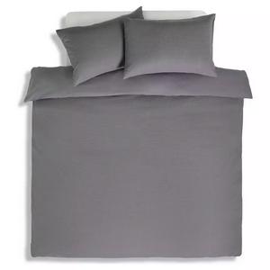 Habitat Charcoal Waffle Duvet Set - gallery image 3