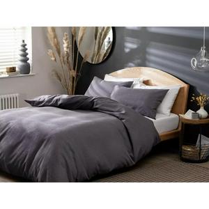 Habitat Charcoal Waffle Duvet Set - gallery image 5