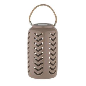 sainsburys rattan solar lantern large