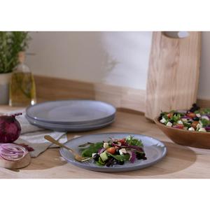 Habitat Evora Dinner Plate Blue - gallery image 4