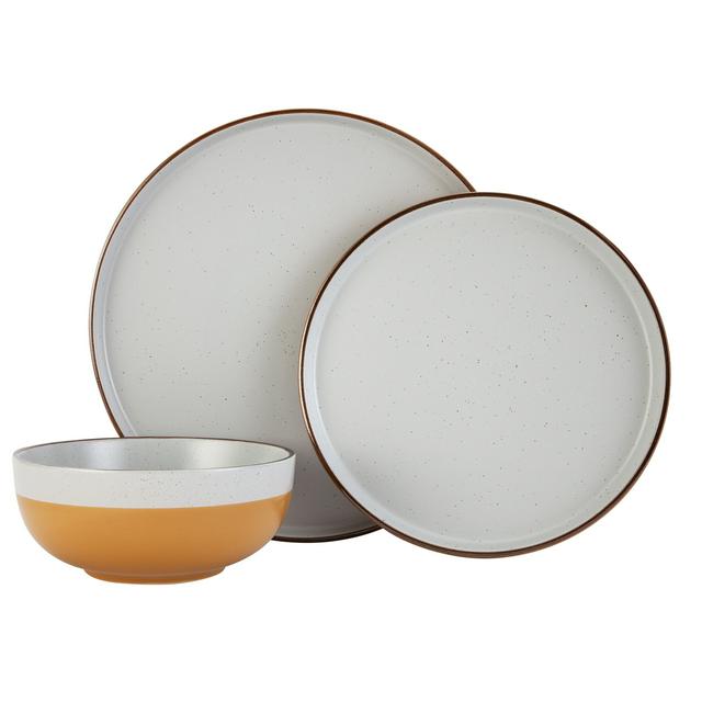 habitat stoneware dinner set