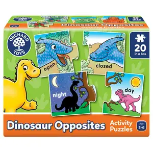 Dinosaur Opposites Puzzle