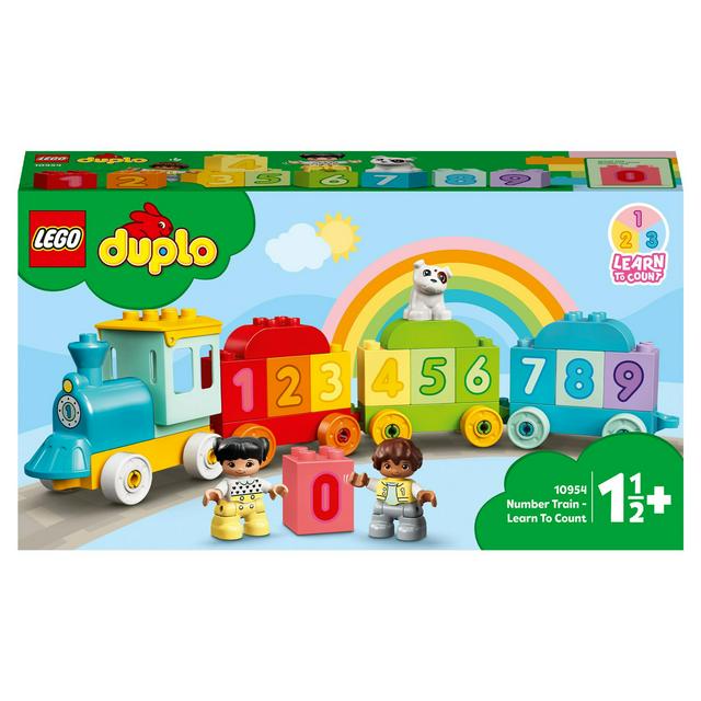 LEGO Duplo My First Number Train Toy For Toddlers 10954 | Sainsbury's