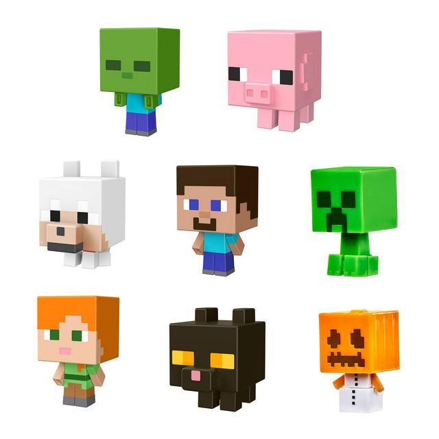Minecraft Mob Head Mini Figure Assortment - £5 - Compare Prices