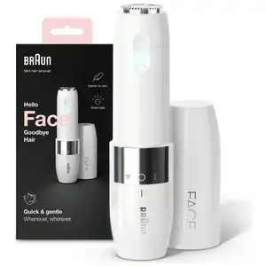 Braun Storm Face Dry Cordless Mini Hair Remover