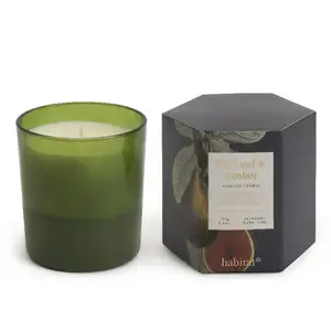 Habitat Scented Boxed Candle - Fig Leaf & Amber