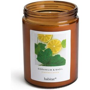 Habitat Scented Jar Candle - Geranium & Basil - gallery image 4