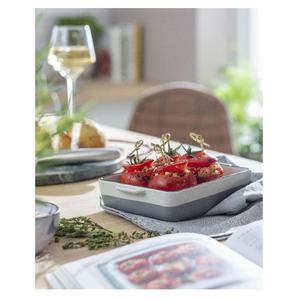 Habitat Small Ceramic Roaster - Grey - gallery image 2