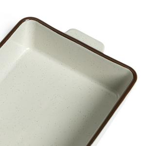 Habitat Small Ceramic Roaster - Grey - gallery image 3