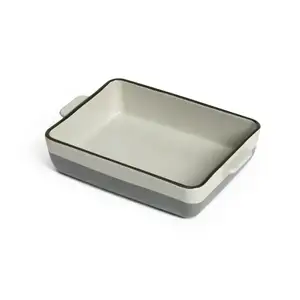 Habitat Small Ceramic Roaster - Grey