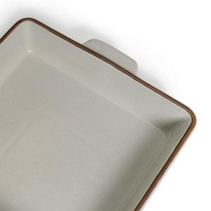 Habitat Speckle 27cm Square Ceramic Roaster - Grey - gallery image 3