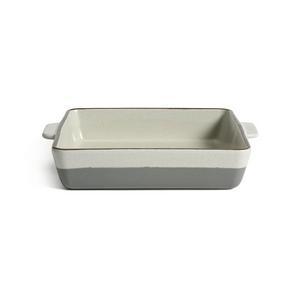 Habitat Speckle 27cm Square Ceramic Roaster - Grey - gallery image 4
