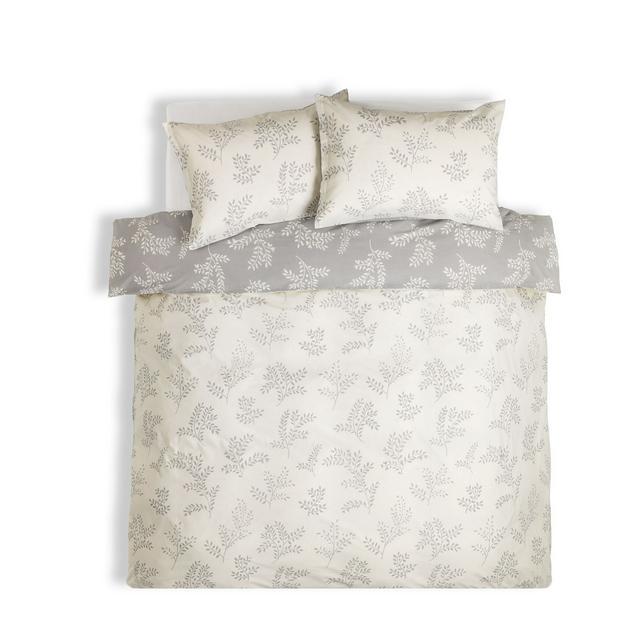  Grey Floral Bedding