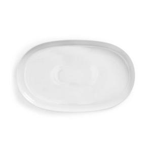 Habitat Riko Oval Porcelain Serving Platter - White - gallery image 5