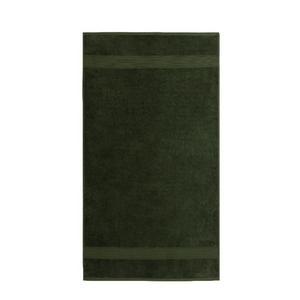Habitat Egyptian Hand Towel - Forest Green - gallery image 3