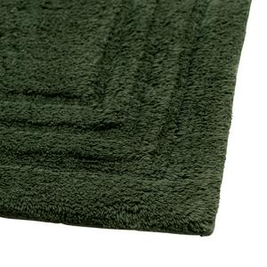 Habitat Deep Pile Bath Mat - Forest Green - gallery image 2