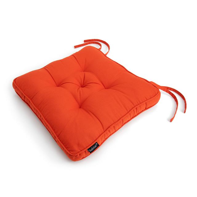 Habitat Festive Red Seat Cushion