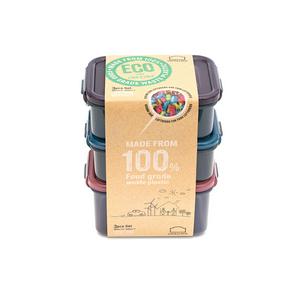Lock & Lock Eco Rectangular Set 2x350ml & 470ml 3pc - gallery image 4